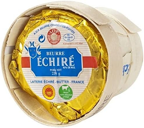 Echire Butter In A Basket, Unsalted - 1 x 8.8 oz
