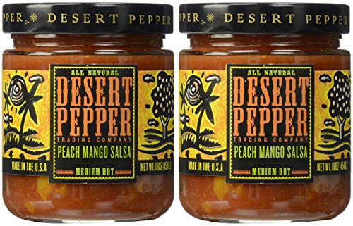 Desert Pepper (Peach Mango Salsa, Medium) (16oz, 2)