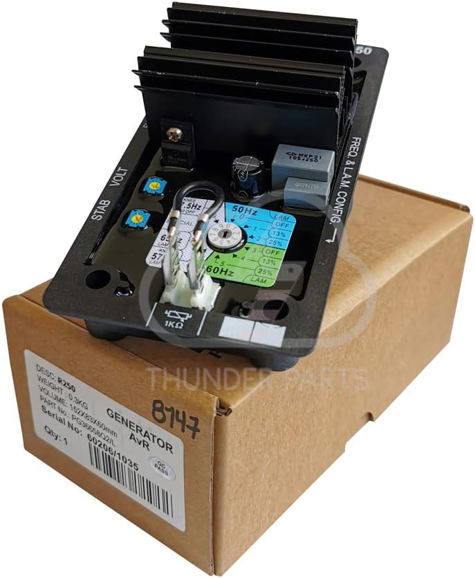 R250 AVR - Automatic Voltage Regulator - Exact Generic Replacement - 2 Year Warranty!