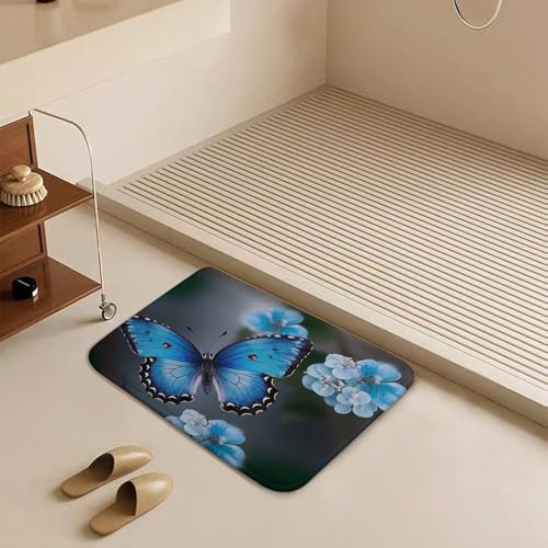 Felpudo de entrada lavable de 40 cm x 60 cm con estampado decorativo 7