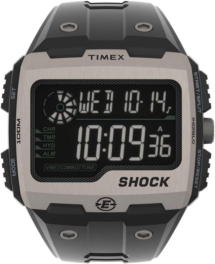 Timex Men’s Expedition Grid Shock Quartz Resin Strap
