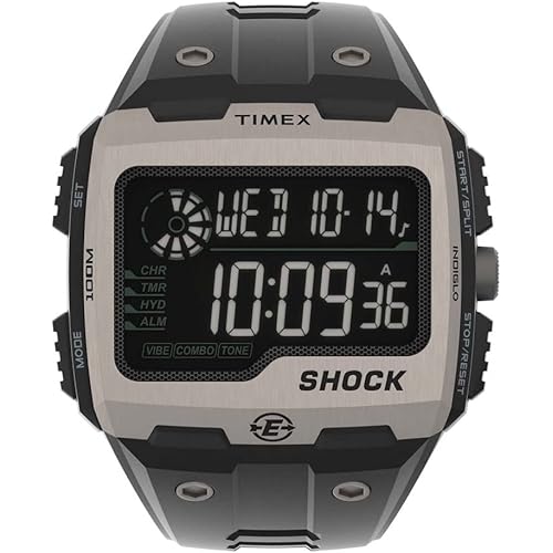 Timex Men's Expedition Grid Shock Quartz Resin Strap