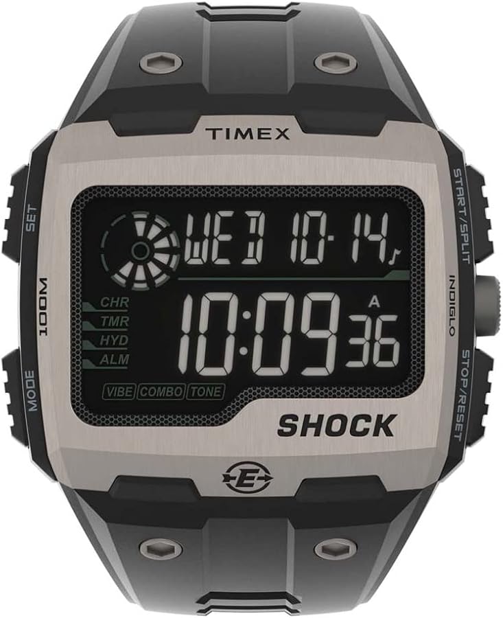 Amazon.com: Timex Men's Expedition Grid Shock 50mm Quartz Resin