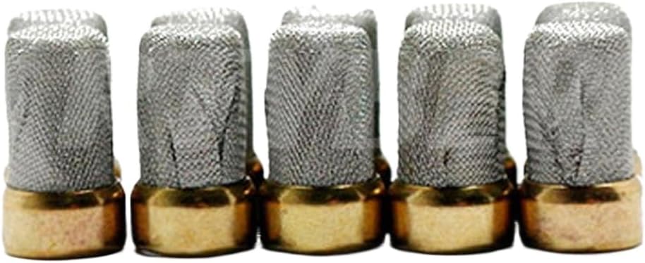 Fuel Injector Repair Kit 100 Pieces Metal Filter 11009 6x3x10.5mm