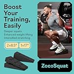 Squat Wedge - Squat Wedge Block 520 LBS Weight Capacity - Slant Board for Calf Stretching - Calf Stretcher Slant Board - yoga blocks - Image 2