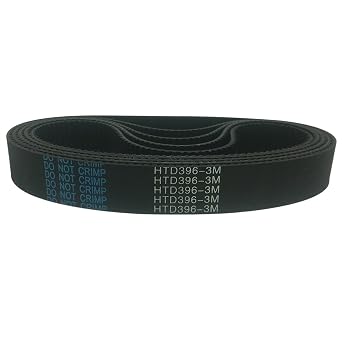 Timing Belt Arc HTD 3M Timing belt C=393 396 399 405 width 6-25mm Teeth131 132 133 135 HTD3M synchronous pulley 393-3M 396-3M 399-3M 405-3M Rubber Drive Belt396mm teeth 132,5PCS_15MM