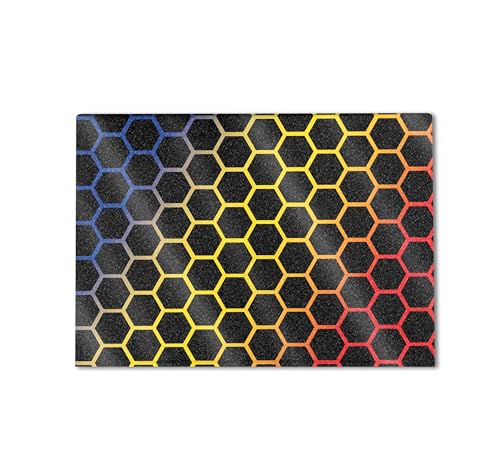 Image of Glossy Glitter Gaming Skin Compatible with HP Envy x360 16 inch (2023) - Primary Honeycomb - Premium 3M Vinyl Protective Wrap Decal Cover - Easy to Apply | Crafted in The USA by MightySkins