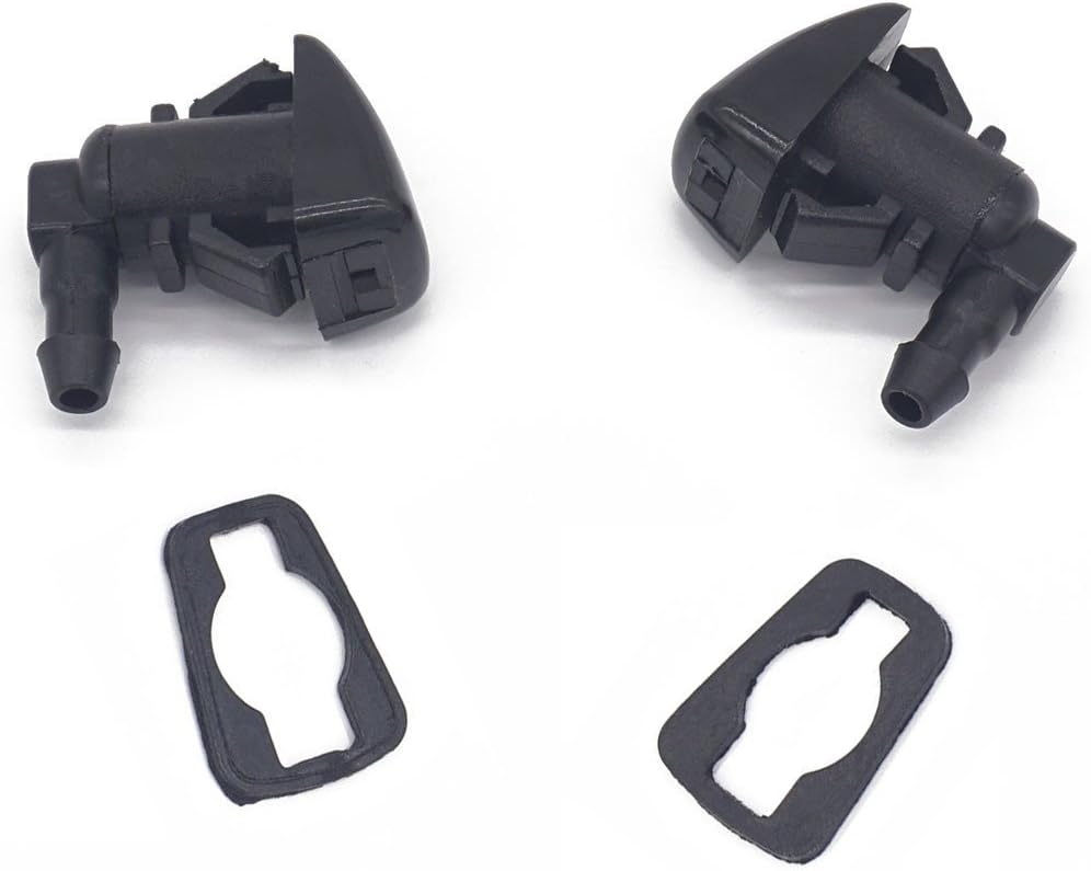 Pack of 2 Windshield Washer Nozzle Kit Windshield Washer Squirter Nozzle Kit Wiper Spray Nozzle for 2011-2015 Ford F250 F350 F450 F550 Replace OE BC3Z-17603-A BC3Z17603A