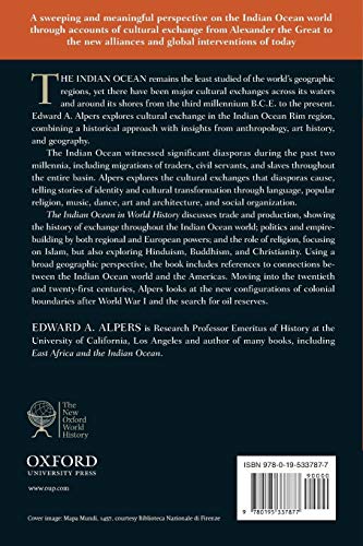 The Indian Ocean In World History (New Oxford World History) #TOP1