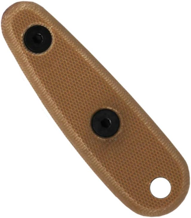ESEE Izula Knife Handle Scales, Grip Upgrade for Fixed Blade Hunting Knives, Made in USA Camping, Hiking & Tactical Knife Handle Accessory, Outdoor Gifts for Men (Coyote Brown G10)