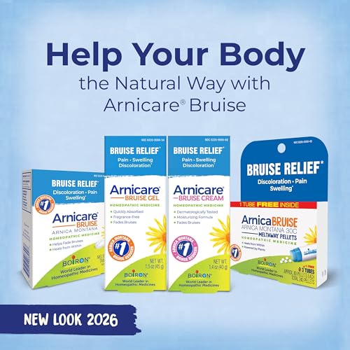 Boiron Arnicare Bruise Gel for Relief of Pain, Inflammation or Swelling, Soreness, and Discoloration - Non-greasy and Fragrance-Free - 1.5 oz - image 8