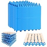 alvéoles plastiques GRANDE CAPACITÉ DE 600 ŒUFS : Ce pack économique contient 20 plateaux pouvant accueillir chacun 30 œufs, soit une capacité totale de 600 œufs. C'est la solution de stockage professionnelle idéale pour les éleveurs de poules, permettant un tri et une organisation impeccables de votre production quotidienne.