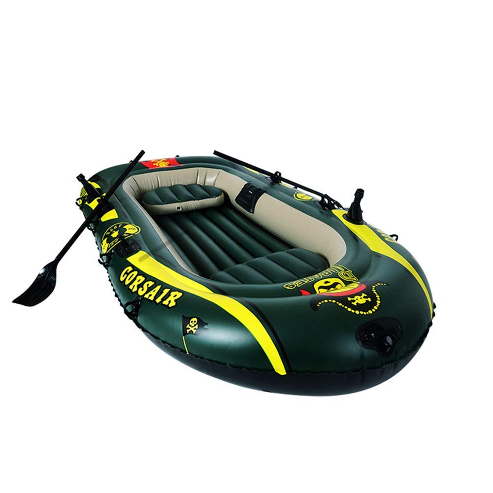 MU Kayak gonflable, 2 Man Canoe Kayak de mer avec le sac, Portement