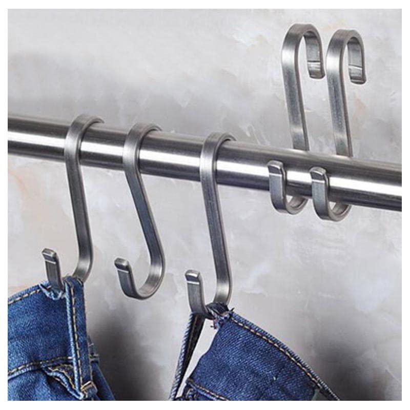 10 Pack Flat S Hooks Heavy Duty Hanging Hooks 304 Stainless ... Pri