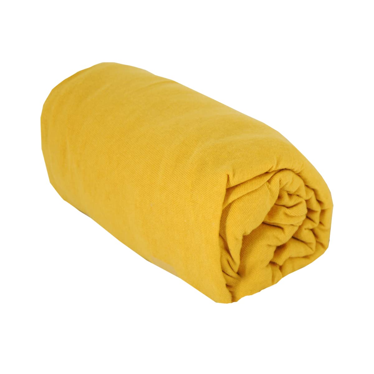 BabyCalin - Lenzuolo con angoli 60 x 120 x 15 cm, senape certificato OEKO-TEX