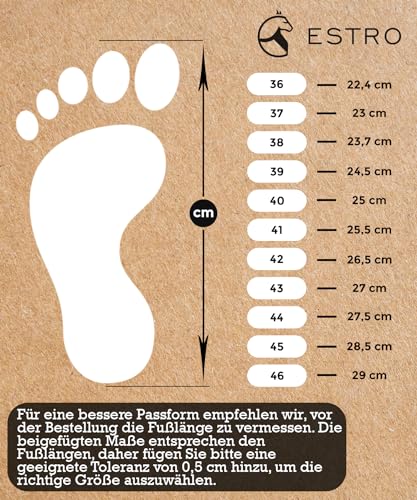 ESTRO Gummistiefel Gefüttert Herren Clogs - Regenstiefel Herren Gefütterte Gummistiefel Damen Kurz Regenschuhe Damen A16 (45, Schwarz)