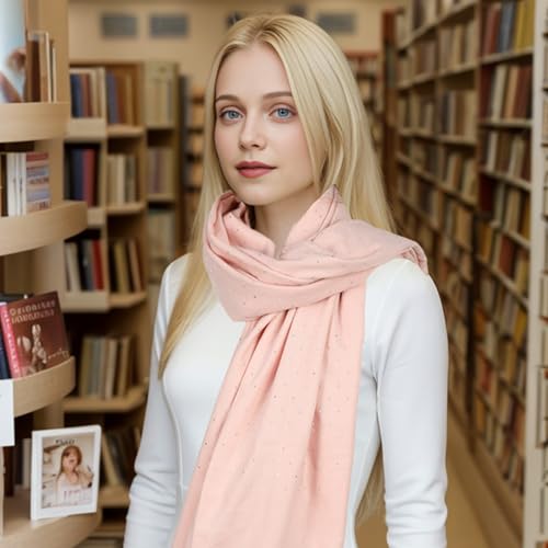 Sumato Glitter Diamond Shawl Wrap Long Rhinestone Night Scarf for Womens Fashion Wedding Hijab Dresses2