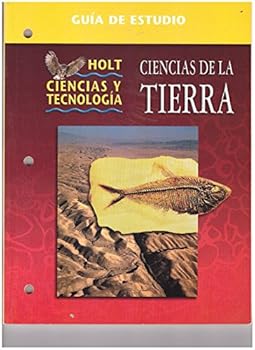 Paperback Study Guide Holt Ciencias de la Tierra Earth Science Book