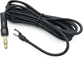 Turntable Custom Ground Wire Plug Plated 4 Feet Long for Technics SL- Models +（Check The Model That is Listed Below. If Your Model is NOT Listed, DO NOT Buy IT !!!）