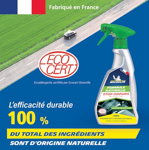 Michelin 009170 Geruchsstopper, Lufterfrischer für das Auto, natürliche Formel, 500 ml – Ansicht 4