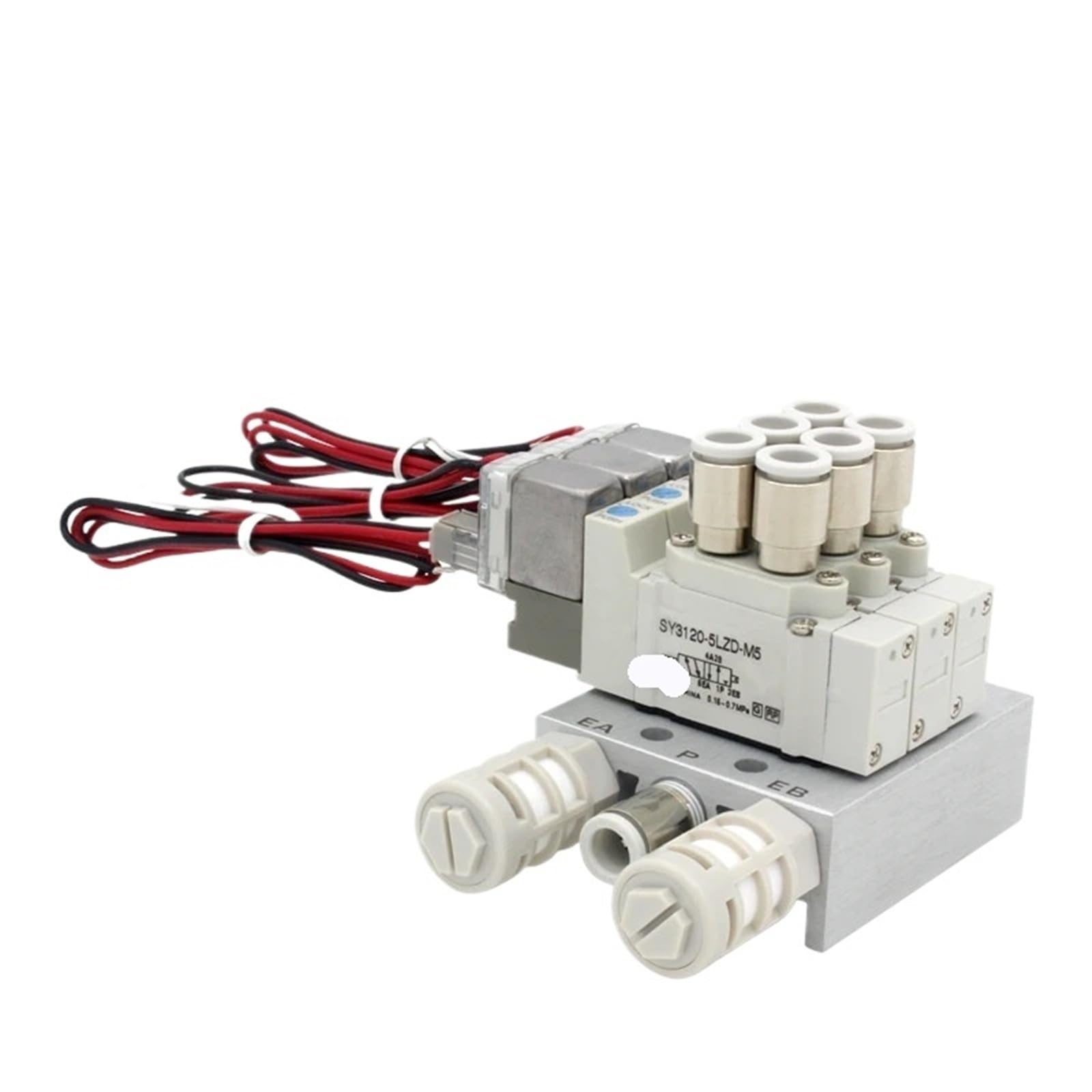 Électrovanne SY3120 SMC type pour commande de vérin pneumatique M5 4mm