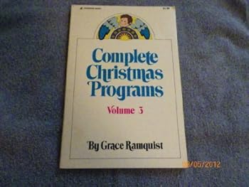 Paperback Complete Christmas Programs (Volume 3) Book