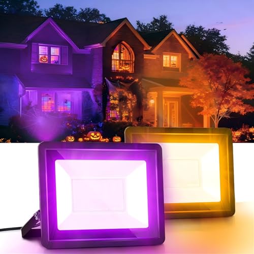 LOHAS LED Orange Purple Flood Light 50W