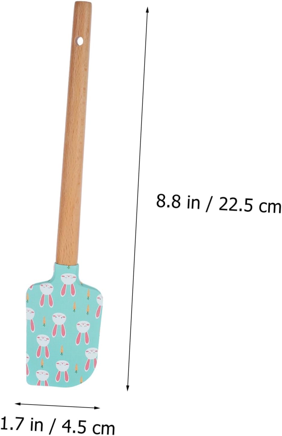 ULTECHNOVO 4pcs Spatula Creative Cream Spread Tools for Cake Decorating Baking and Icing Comfortable Storage for Easter and Spring Celebrations