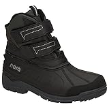  Nora Tobi Jungen Kinder Schuhe Schneestiefel Winter Boots Klettverschluss gefüttert, Schuhgröße:36