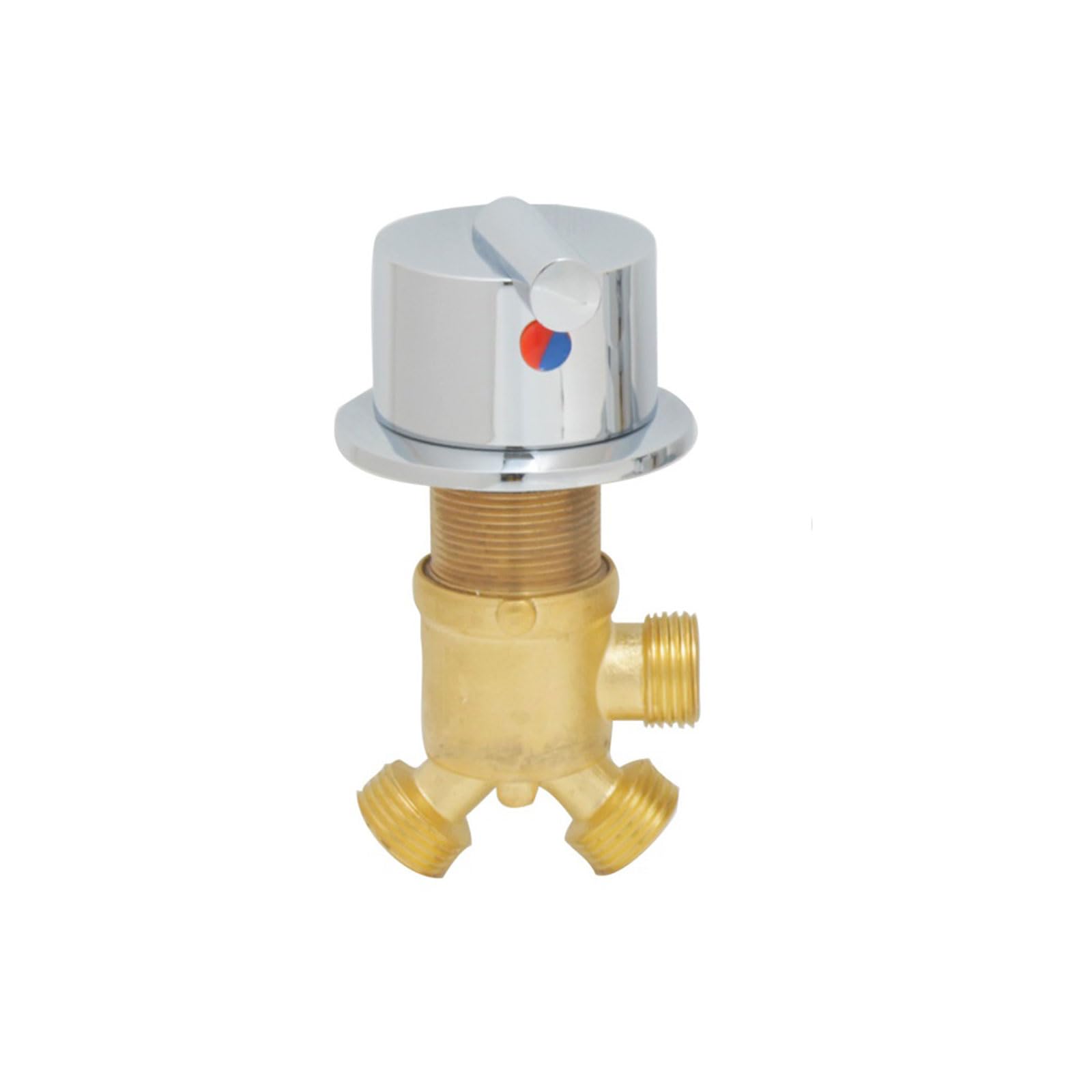 Msioytog C 1/2" Tub Faucets Valves Easily Switches Between Hot Old Water Shower Bathtub Faucets Switches Mixers Valves Hot And Old Water Bathroom Tap