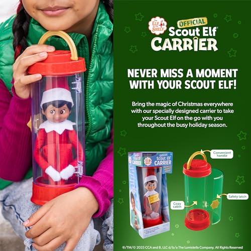 Elf on The Shelf Scout Elf Carrier from The North Pole for Scout Elf Family Adventures - Includes 2 Message Tags (Elf not Included)… – Ansicht 6