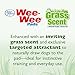 Four Paws Wee-Wee Ultimate Attractant Grass Scented Pee Pads for Dogs & Puppies, Leak-Proof Dog Housebreaking Instinctive Potty Training Floor Protection, 22