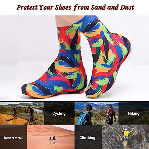 Calçados esportivos femininos masculinos com capa de secagem rápida e absorvente de umidade respiráv