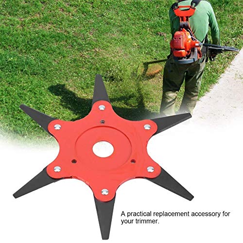 6 T Grass Cutter Head Steel Blade Trimmer Manganese Blade Garden Cutter Blade Lawn Machine Accessory Power Tools - Thumbnail 4