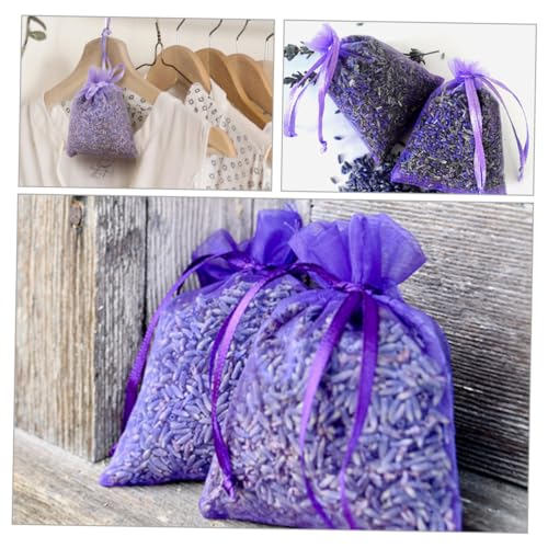 PRETYZOOM 10pcs Bolsitas Colgantes de Lavanda Aromáticas miniatura 6