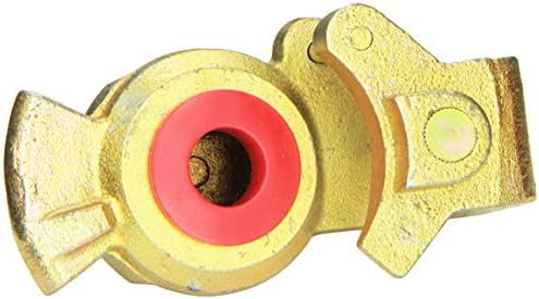 Velvac 035032 Iron Emergency Gladhand with Red Polyurethane Seal