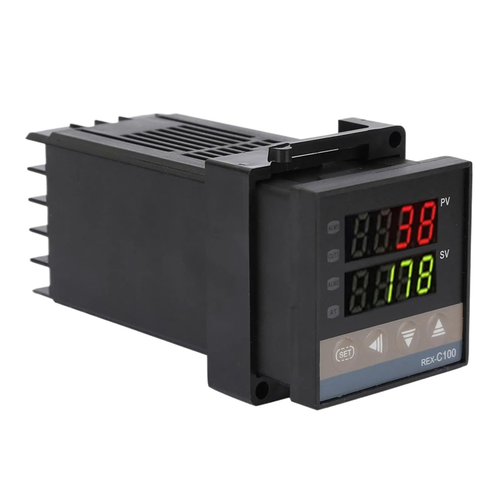 Régulateur de température numérique REX C100 PID pour kit de thermostat LED AC220V 1300 °C