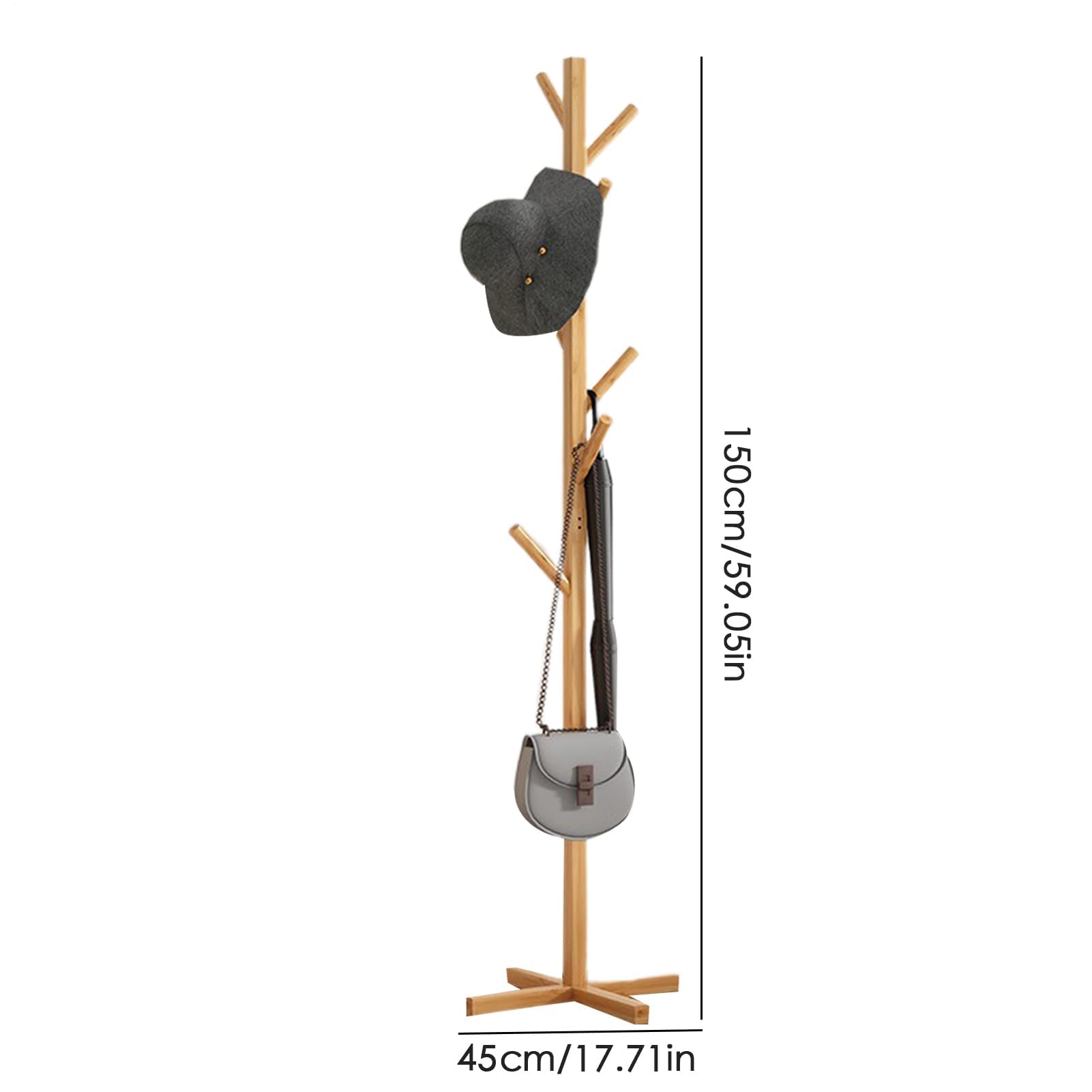 Woo - Appendiabiti salvaspazio con albero Hanr multiplo ideale per ingresso e corridoio nizat Slish e Functal Perchero.