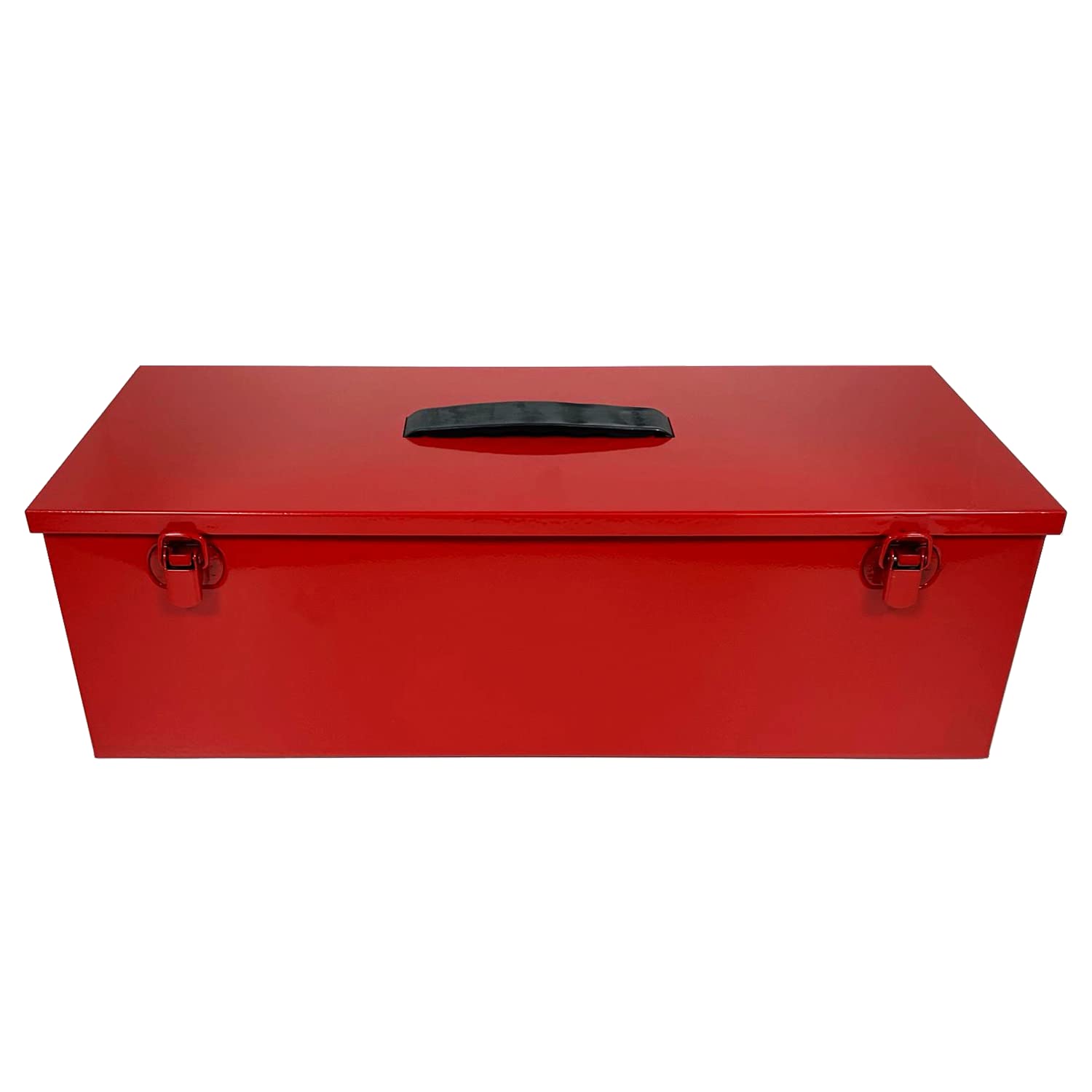 Cathedral Products | Multi Use Hobby & Tool Box - Classic Retro Tool Chest with Double Toggle Closure - Red