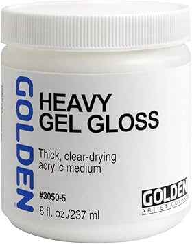 Golden Artist Colors - Heavy Gel Gloss - 8 oz Jar