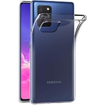 AICEK Case Compatible with Samsung Galaxy S10 Lite Transparent Silicone Protective Case for Samsung S10 Lite Case Clear Transparent TPU Bumper Galaxy S10 Lite Mobile Phone Case 6.7 Inches