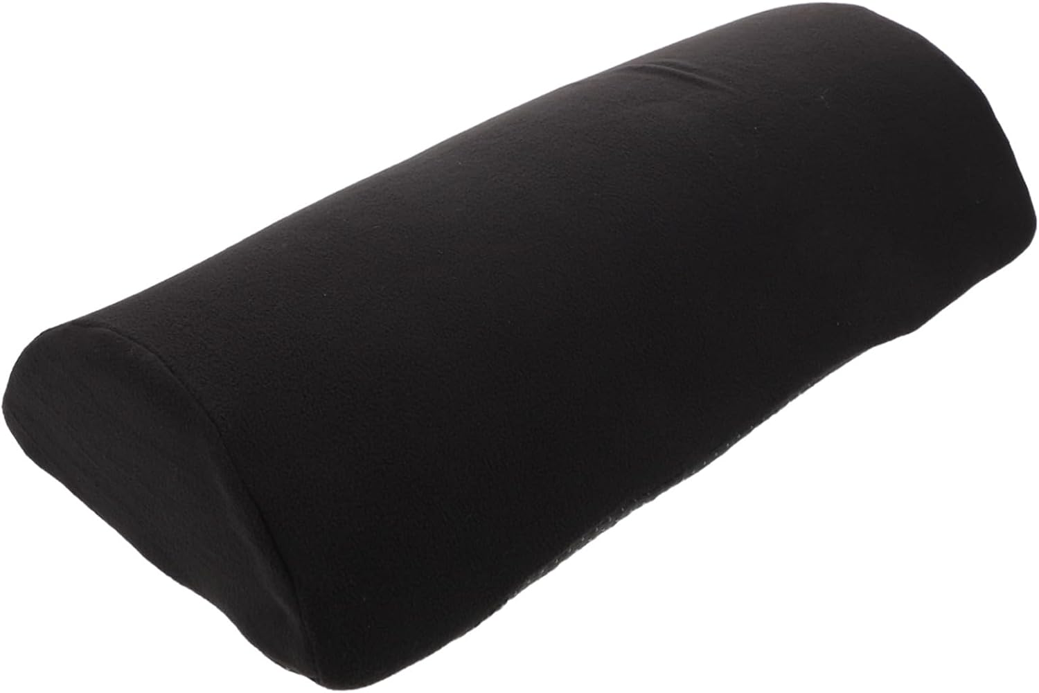 Ergonomic Recliner Foot Rest Pillow for Leg Elevation with Half-Round Shape and Fleece Material Providing Lasting Support for Office and Travel Use