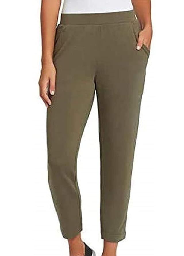 Jessica Simpson Ladies Pull-On Pant Olive Large