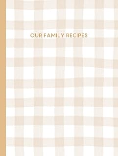 Cottage Recipe Book | Family Recipe Journal | Blank Pages