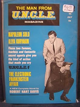 The Man From U.N.C.L.E. (UNCLE) Magazine July 1967 "The Electronic Frankenstein Affair" + Fritz Leiber, Jr. Story