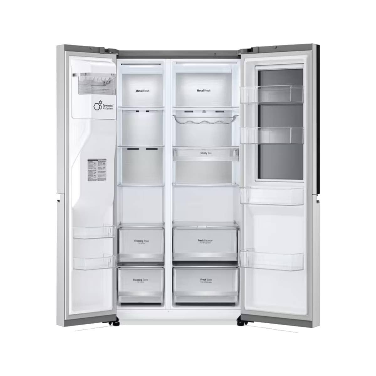 LG Frigorífico Americano 628L - Gris - GSXE91MBAD