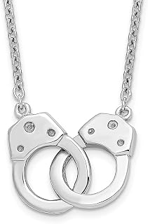 Colar de corrente de prata esterlina 925 com pingente de carreira profissional polouse joias finas para mulheres presentes para ela