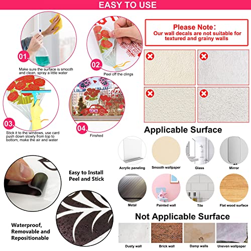 Bunny Sleeping On The Moon Wall Stickers Rabbit Stickers Cloud Moon Wall Decal Baby Boy Girls Moon And Stars Nursery Wall Decor #TOP5