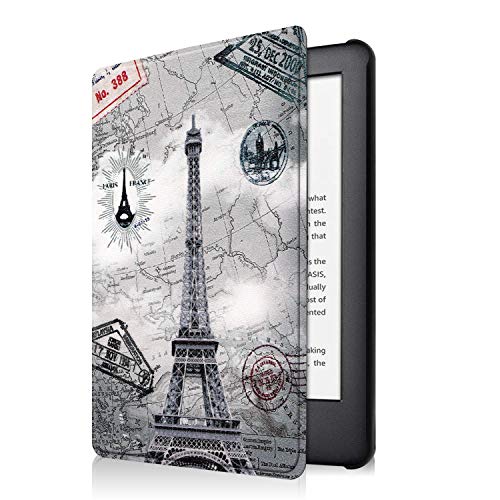 Capa Kindle Paperwhite 10ª geração à prova d'água - Função Liga/Desliga - Fechamento magnético - Si