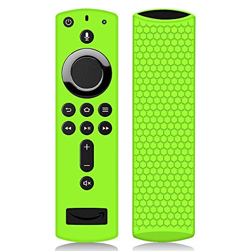 Hydream Funda de Silicona para Fire TV Stick 4K Control Remoto [Antideslizante] [Shockproof] Cubierta Protectora de Silicona para Fire TV Stick...